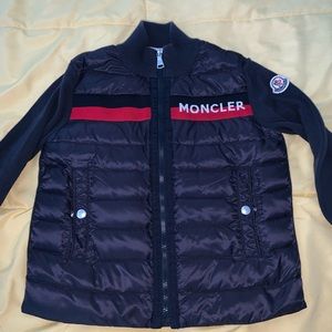 Moncler zip up sweater